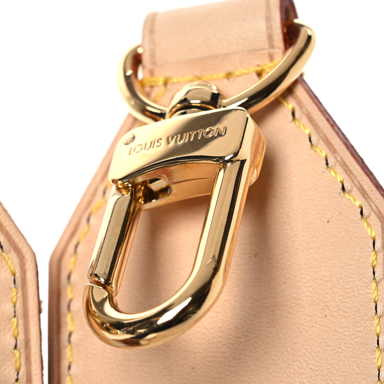 Louis Vuitton Jacquard Monogram Vibe LV Shoulder Strap Beige White 4 of 5
