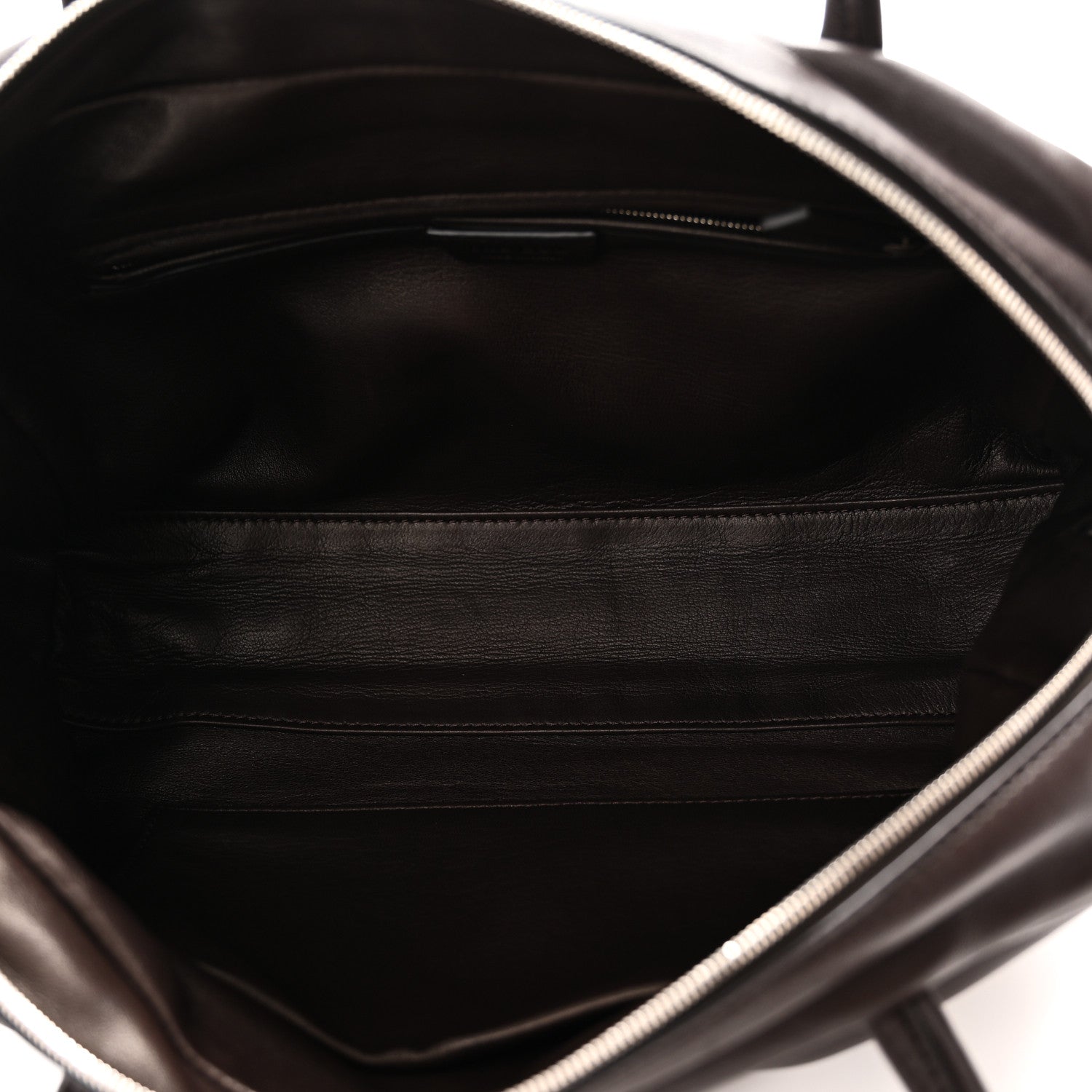 The Row Nappa Astra Bowling Bag Dark Brown Ans 5 of 9