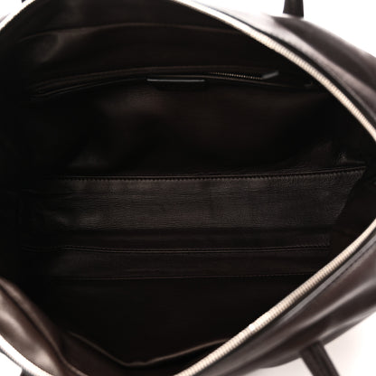 The Row Nappa Astra Bowling Bag Dark Brown Ans 5 of 9