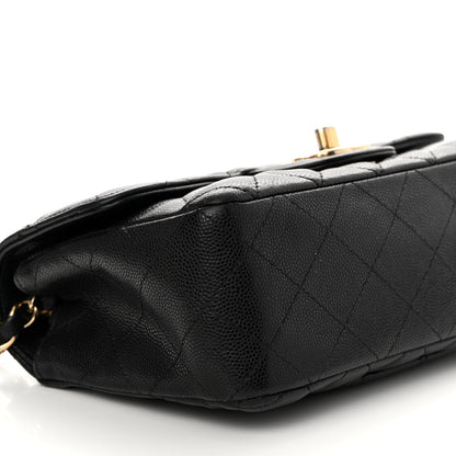 Chanel Caviar Quilted Mini Rectangular Flap Black 9 of 12