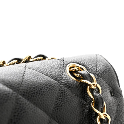 Chanel Caviar Quilted Maxi Double Flap Black 11 of 13
