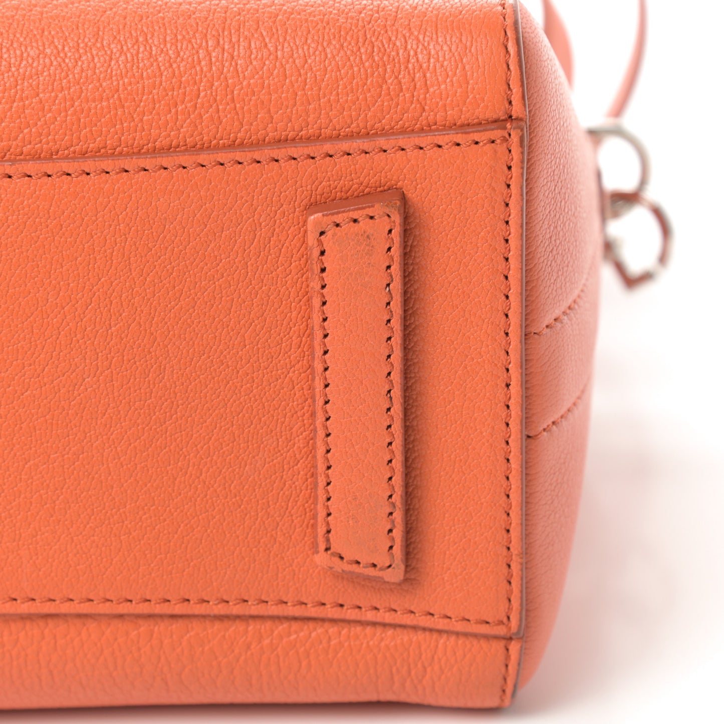 Sugar Goatskin Mini Antigona Orange