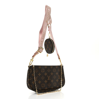 Louis Vuitton Monogram Multi Pochette Accessories Rose Clair 3 of 11