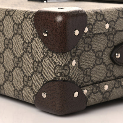 Gucci GG Supreme Monogram Globe-Trotter Beauty Case Brown 10 of 10