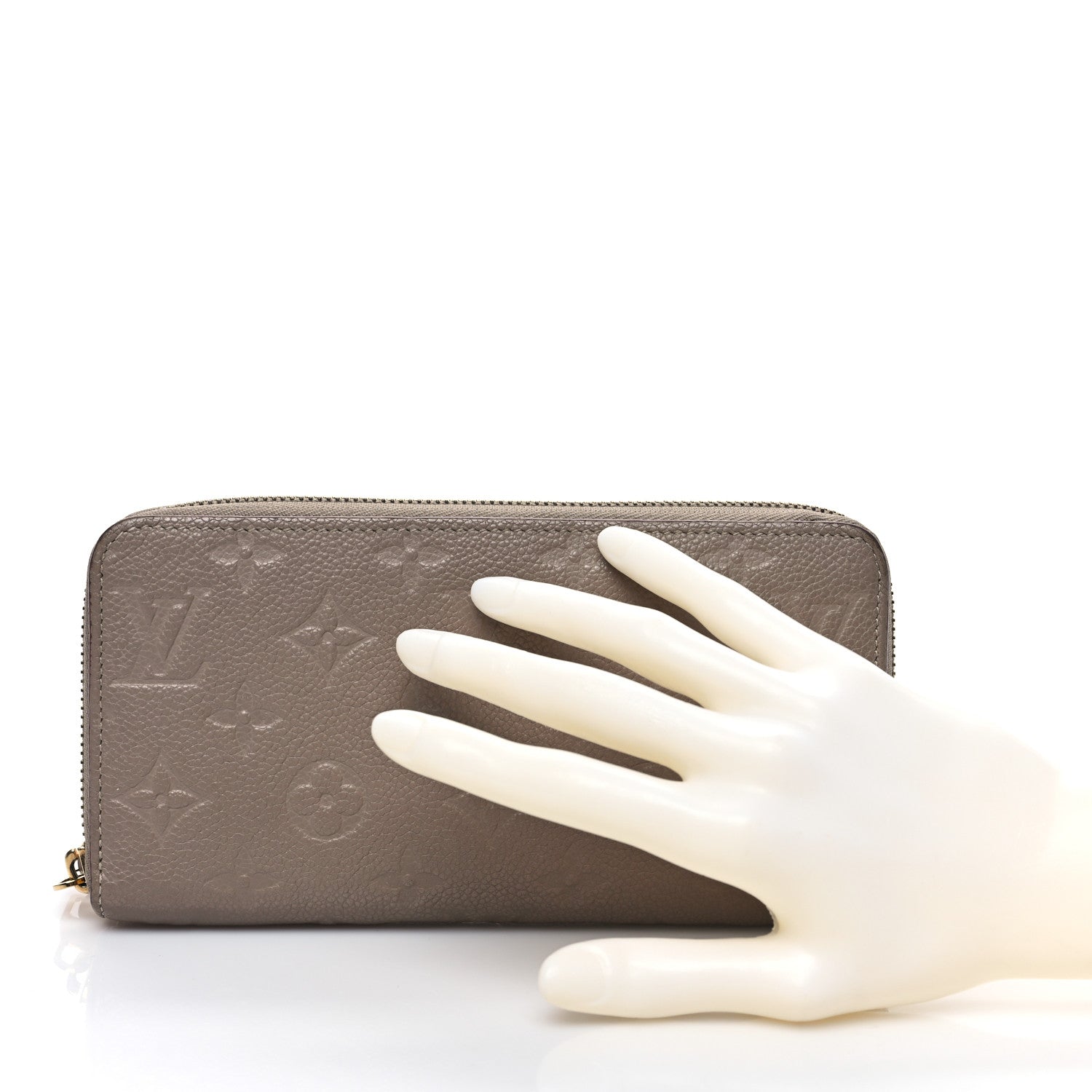 Louis Vuitton Empreinte Zippy Wallet Taupe Glace 2 of 8
