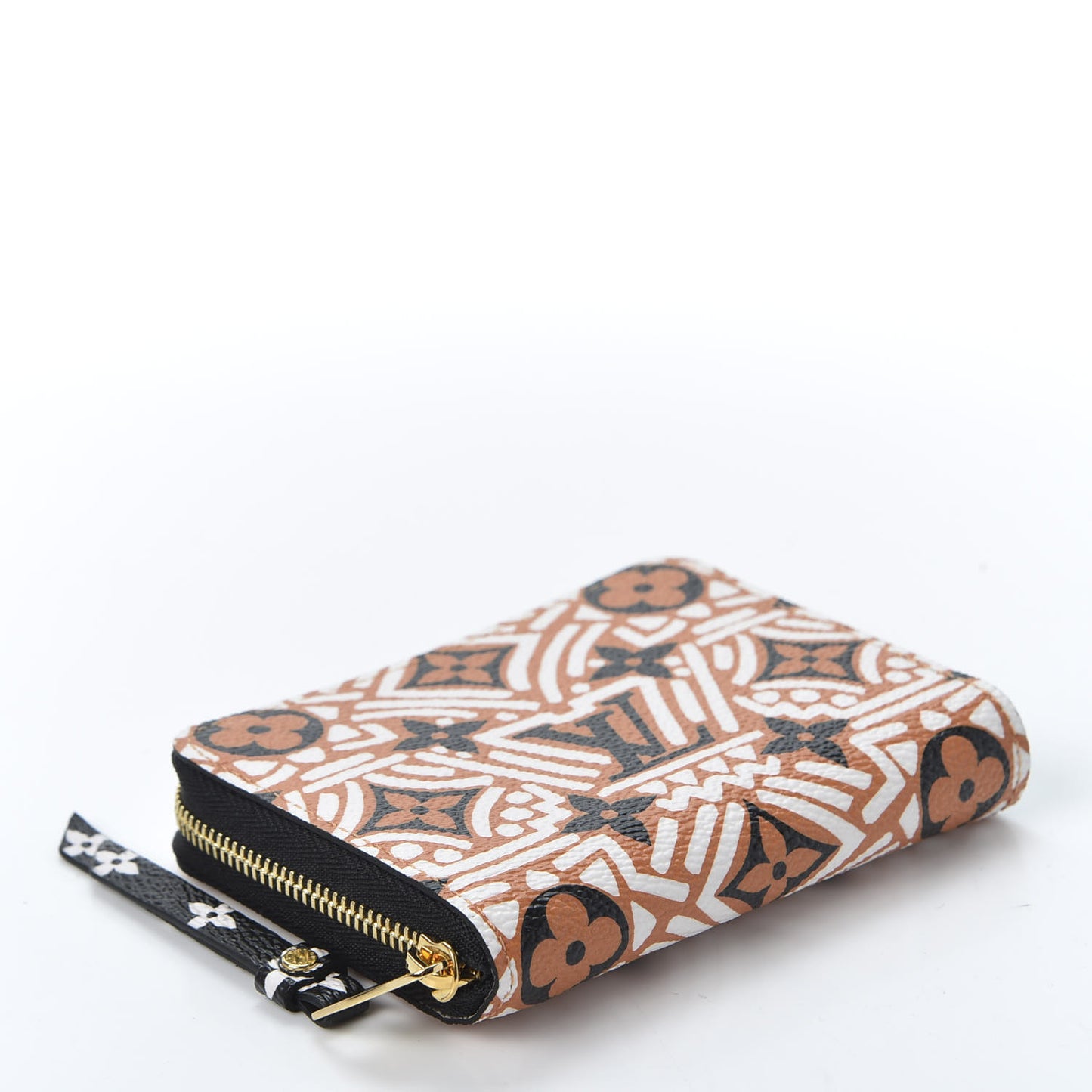 Monogram Giant Crafty Zippy Coin Purse Creme Caramel