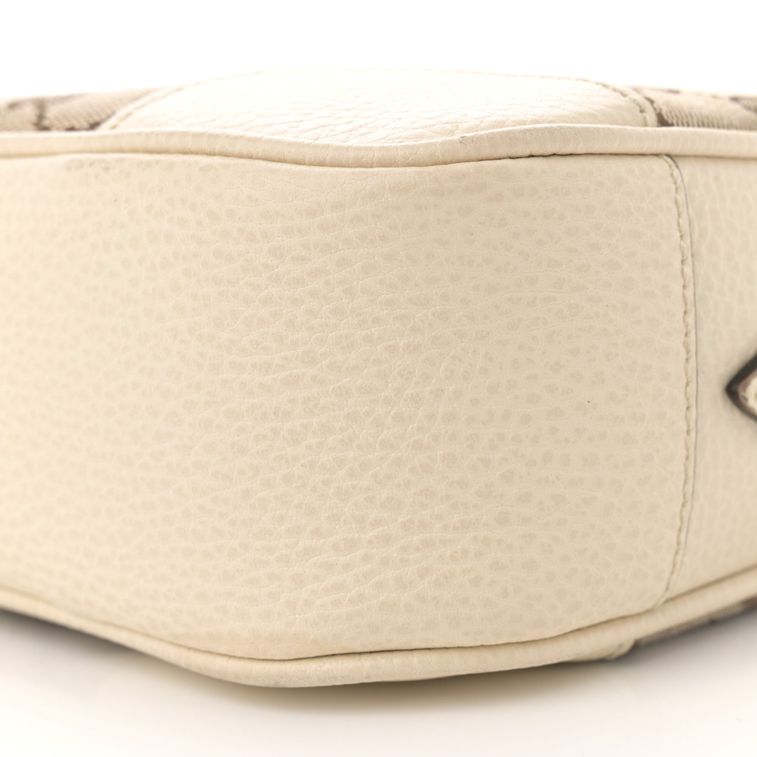 Gucci Monogram Dollar Calfskin Mini Bree Messenger Bag Beige Ebony Avoire Beige Ebony Avoire 10 of 14