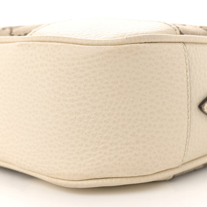 Gucci Monogram Dollar Calfskin Mini Bree Messenger Bag Beige Ebony Avoire Beige Ebony Avoire 10 of 14