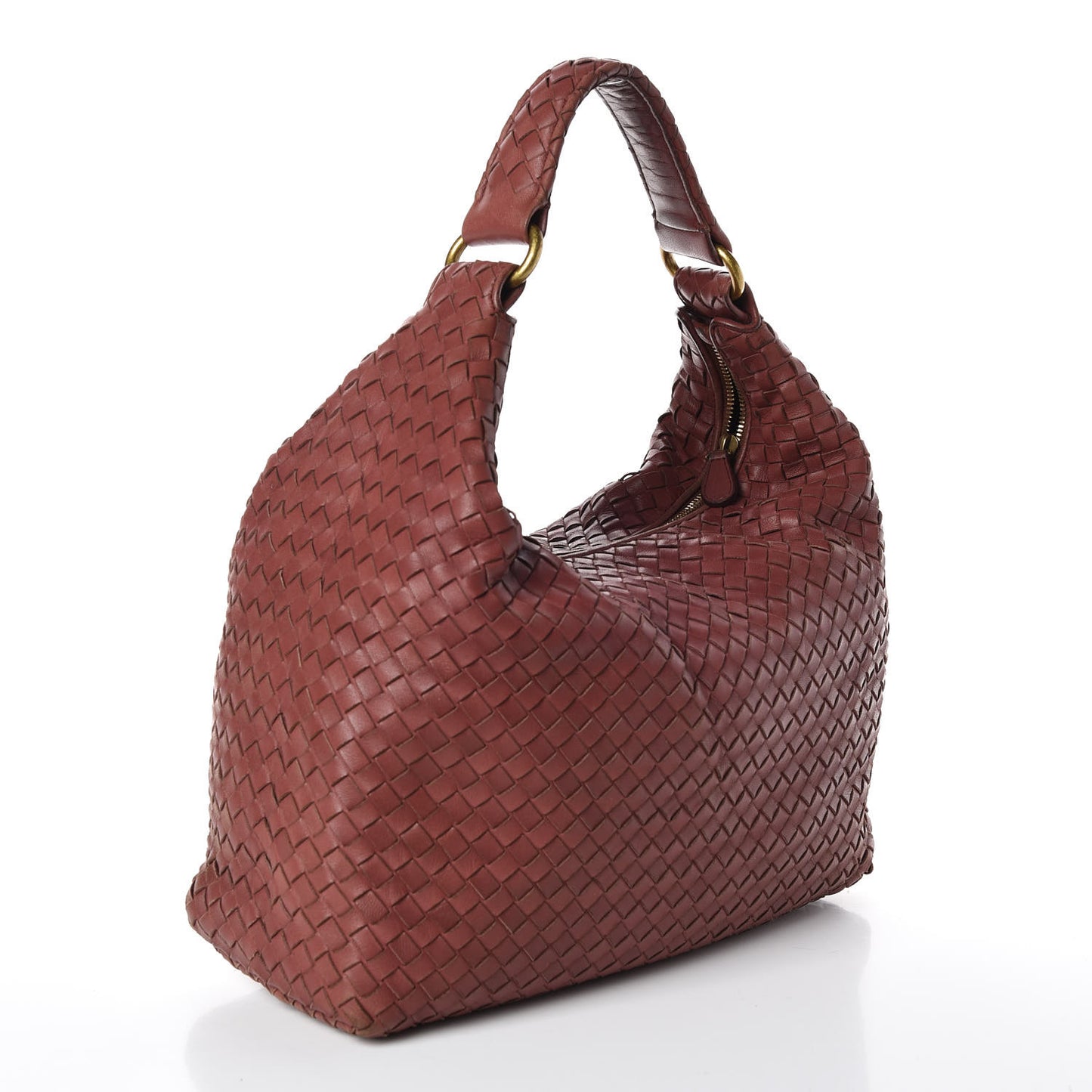 Nappa Intrecciato Sloane Hobo Barolo