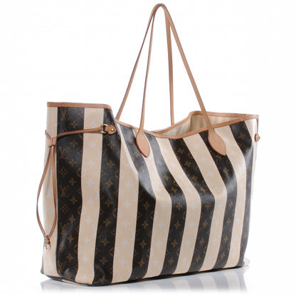 Louis Vuitton Monogram Rayures Neverfull XL 3 of 7