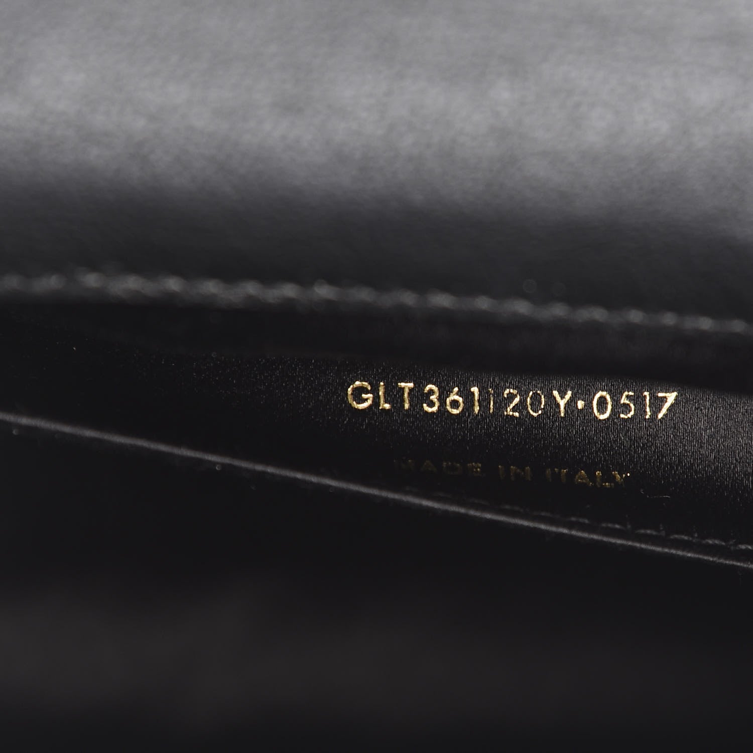 Saint Laurent Calfskin Monogram Large Belle De Jour Clutch Black 7 of 8