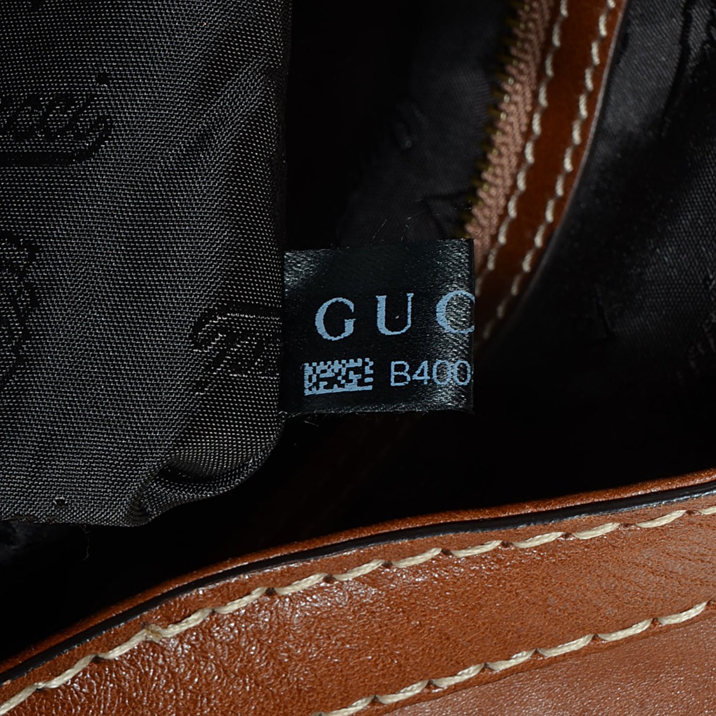 Leather Large Jockey Hobo Brown