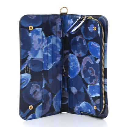 Louis Vuitton Monogram Articles de Voyage Ikat Insolite Wallet Grand Blue 5 of 8