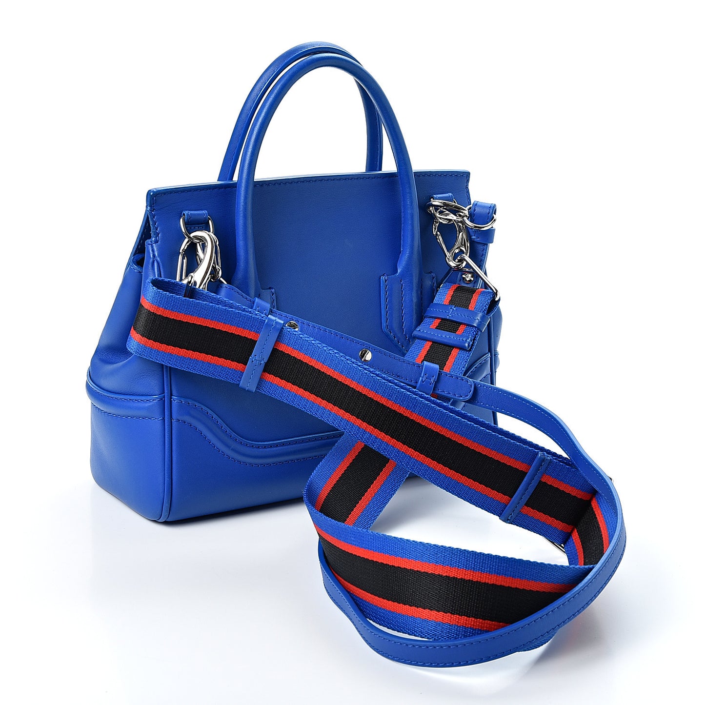 Vitello Medium Palazzo Empire Bag Blue