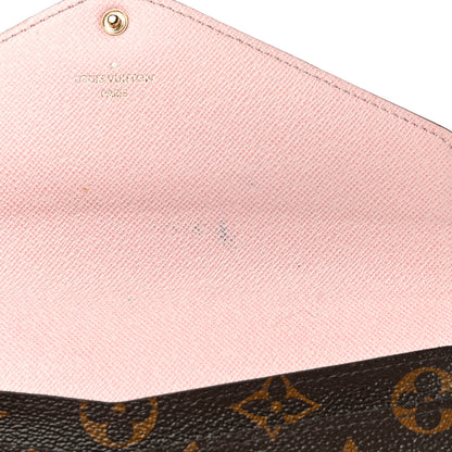 Louis Vuitton Monogram Josephine Wallet Rose Ballerine 11 of 15