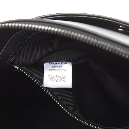 MCM Skyoptic Visetos Crossbody Pouch Spectrum Diamond Black 7 of 10
