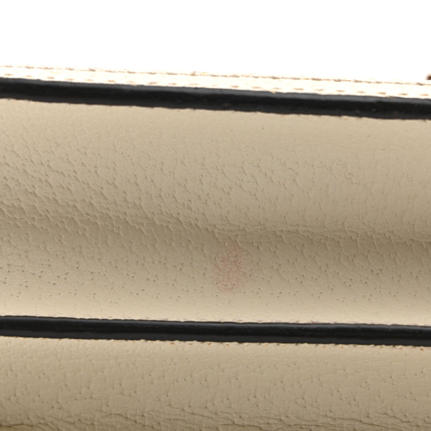 Gucci GG Supreme Monogram Textured Dollar Calfskin Web Small Ophidia Padlock Top Handle Bag Beige Ebony Mystic White 11 of 12
