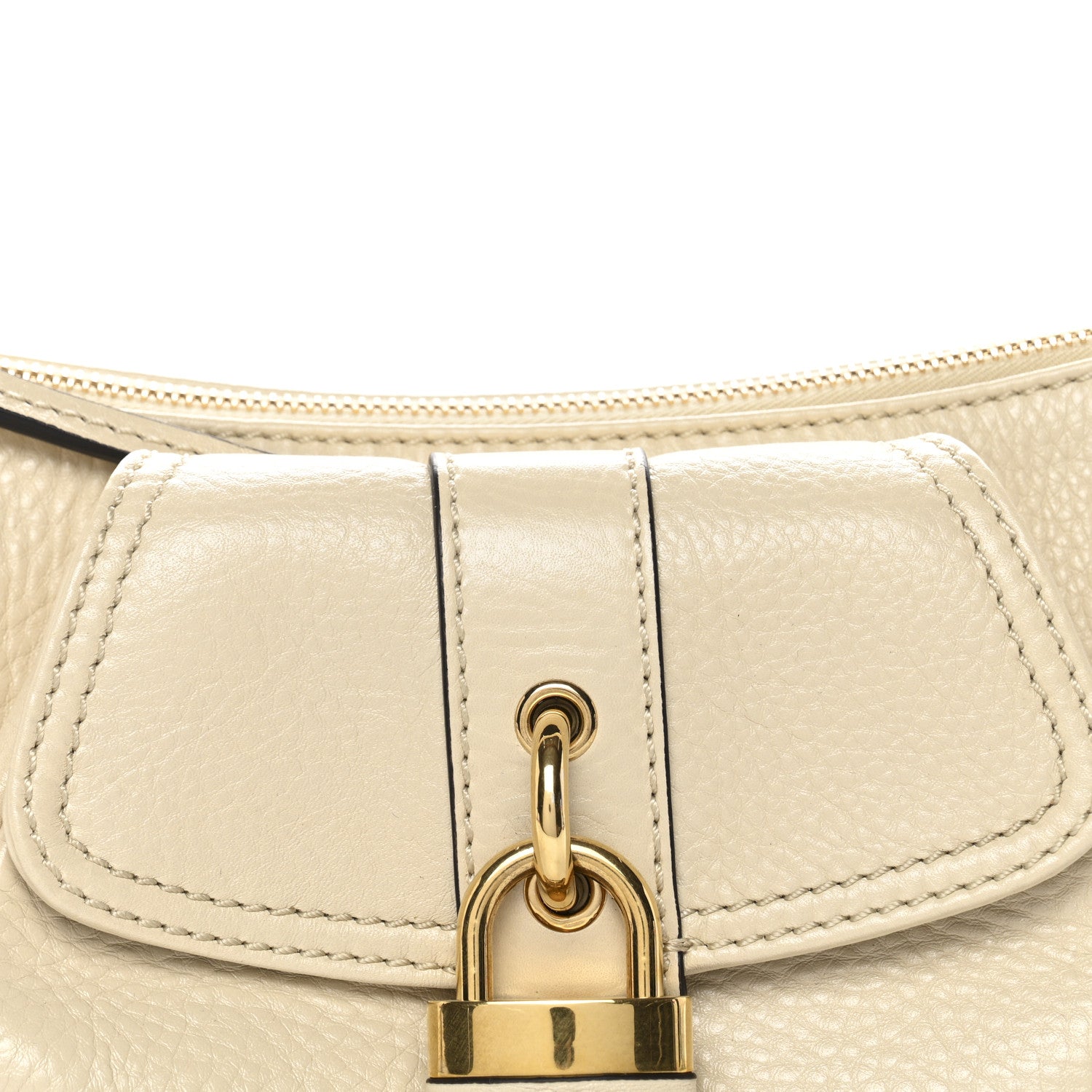Chloe Grained Calfskin The 99 Shoulder Bag Sweet Beige 8 of 10