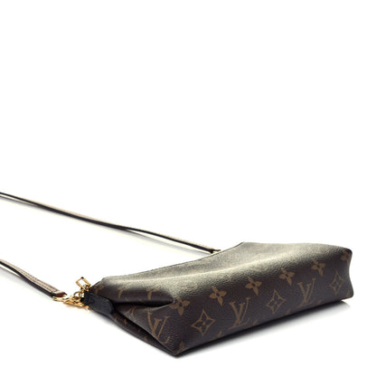 Louis Vuitton Monogram Pallas Clutch Black 5 of 10