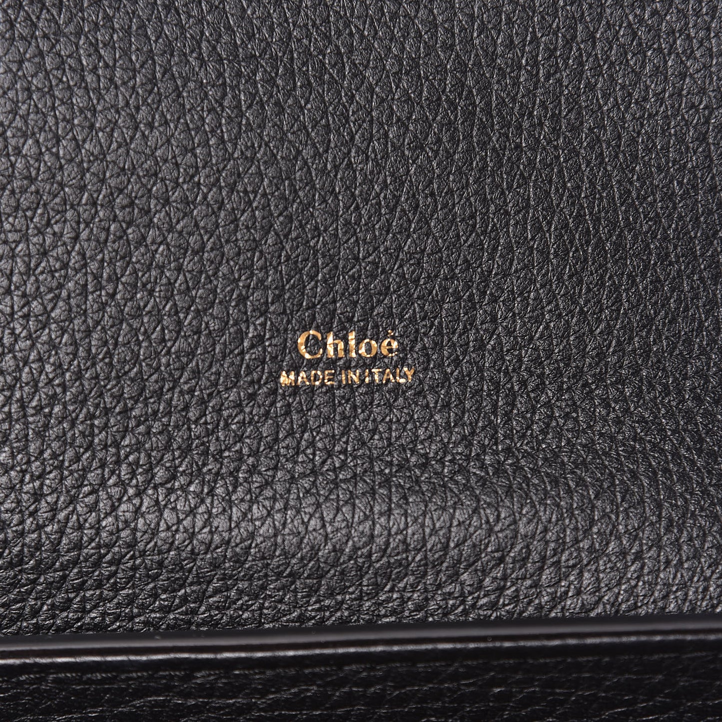 Grained Calfskin Medium Aby Day Shoulder Bag Black