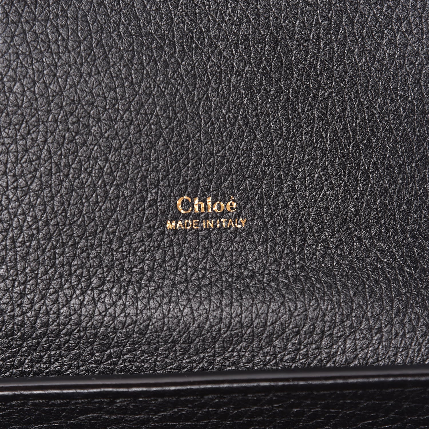 Chloe Grained Calfskin Medium Aby Day Shoulder Bag Black 9 of 11