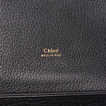 Chloe Grained Calfskin Medium Aby Day Shoulder Bag Black 9 of 11