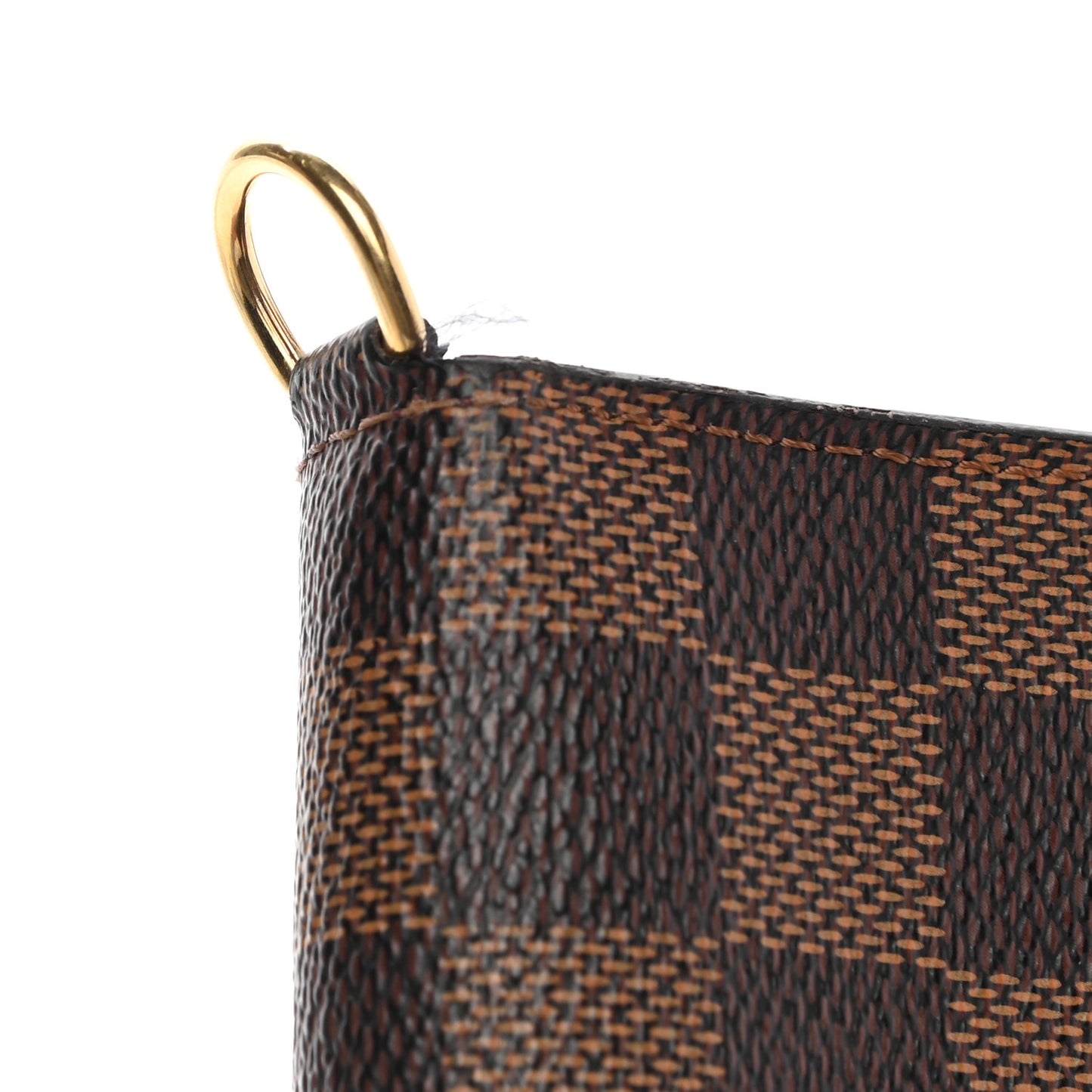 Damier Ebene Insolite Wallet Rouge