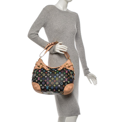 Louis Vuitton Monogram Multicolor Greta Black 2 of 6