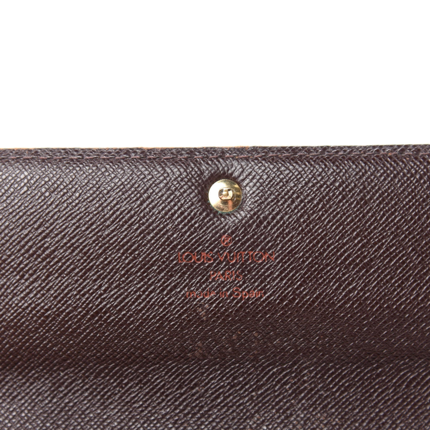Louis Vuitton Damier Ebene Sarah Wallet 11 of 11
