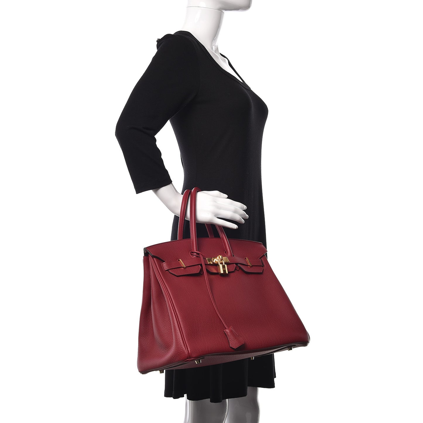 Togo Birkin 35 Rouge Garance