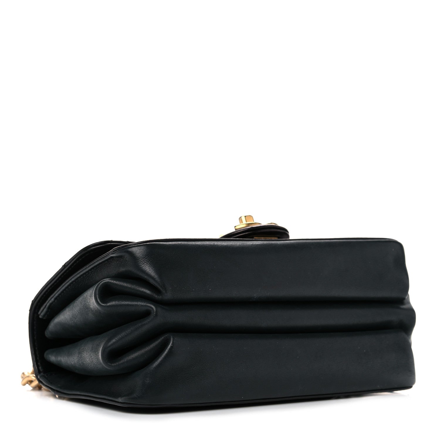 Chanel Iridescent Calfskin Quilted Small Straight Lined Flap Black 1 of 23