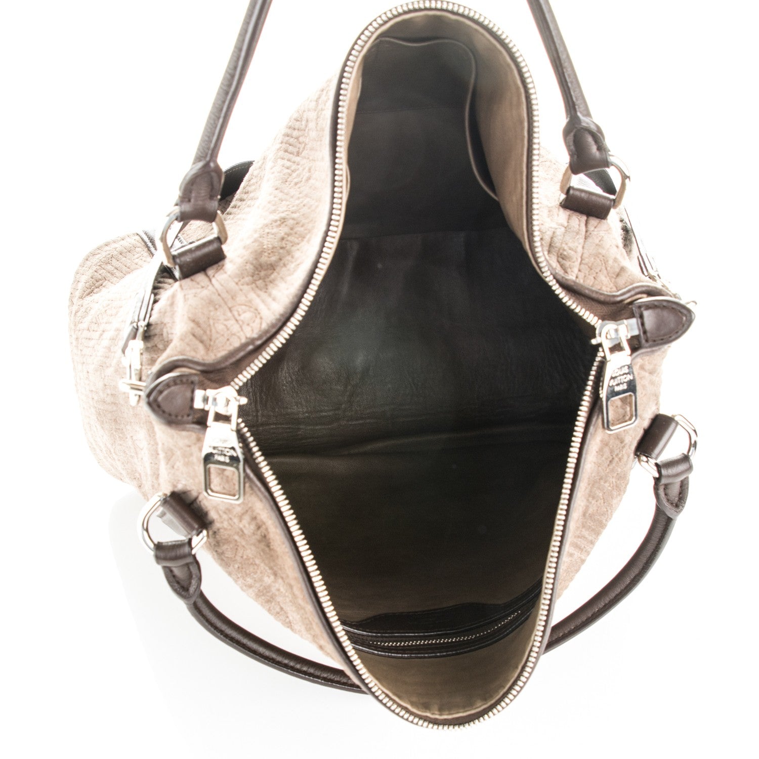 Louis Vuitton Monogram Suede Antheia IXIA MM BBrown 5 of 11