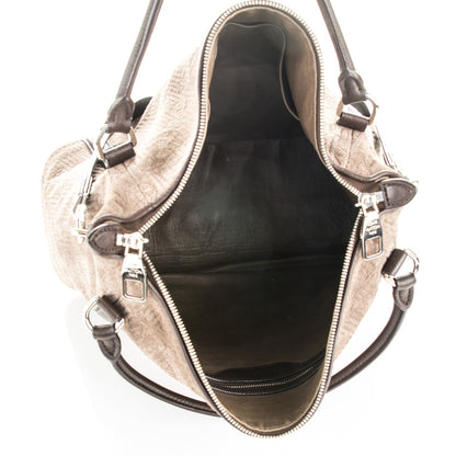 Louis Vuitton Monogram Suede Antheia IXIA MM BBrown 5 of 11