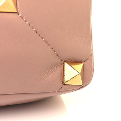 Valentino Garavani Nappa Large Roman Stud Shoulder Bag Rose Cannelle 11 of 13