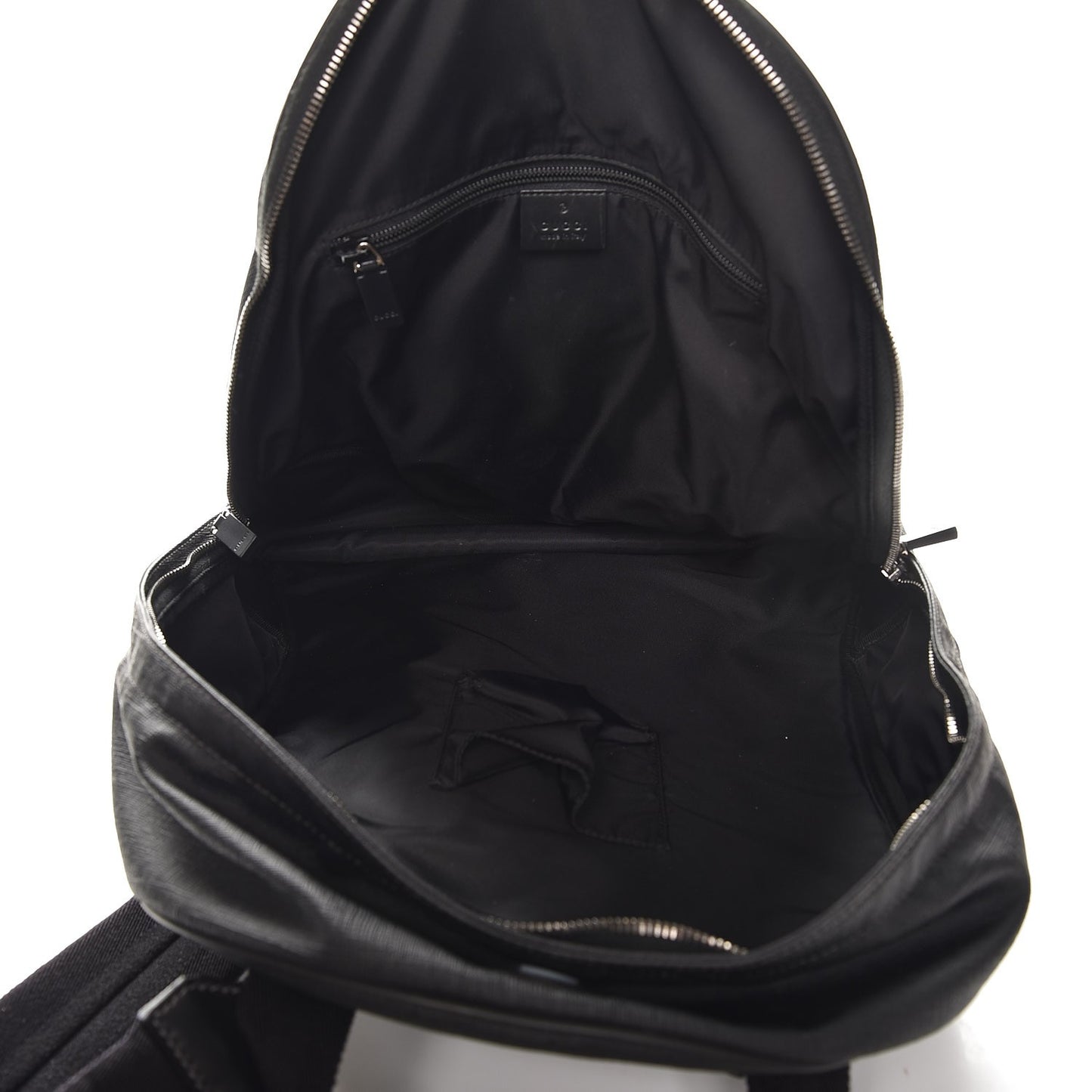 Coated Canvas Interlocking G Travel Backpack Black