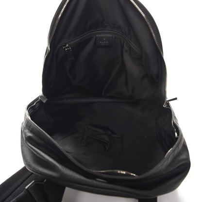 Gucci Coated Canvas Interlocking G Travel Backpack Black 5 of 10