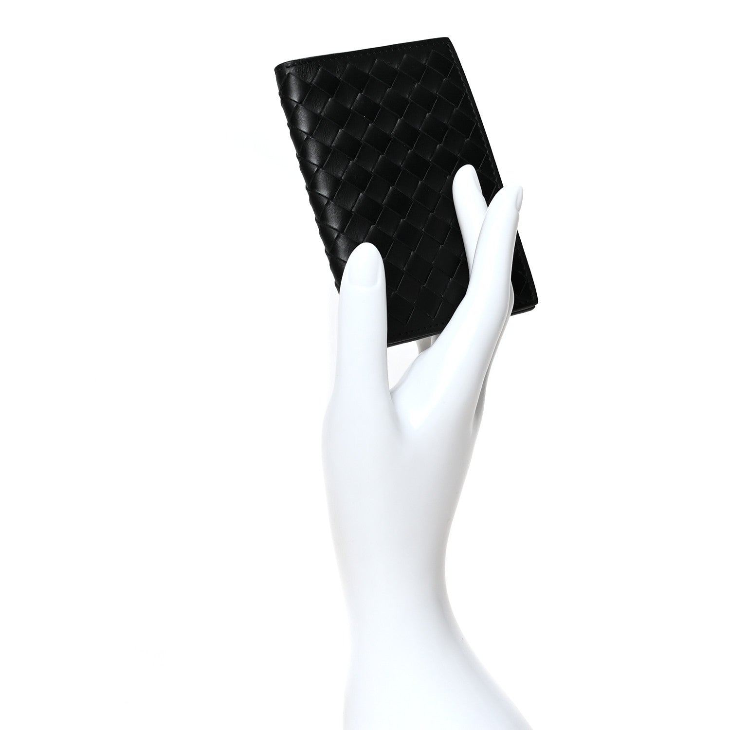 Bottega Veneta Nappa Intrecciato Bi-Fold Wallet Black 2 of 8