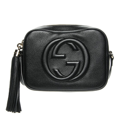 Gucci Pebbled Calfskin Small Soho Disco Bag Black 1 of 8