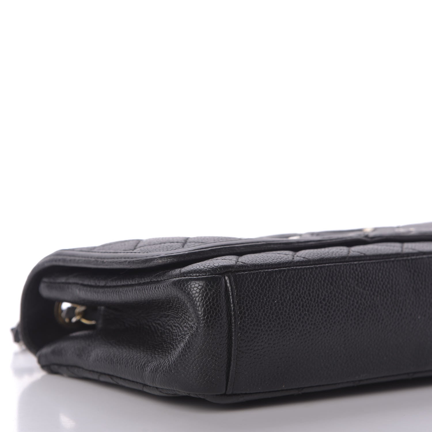 Chanel Caviar Quilted Medium CC Filigree Flap Black 6 of 9