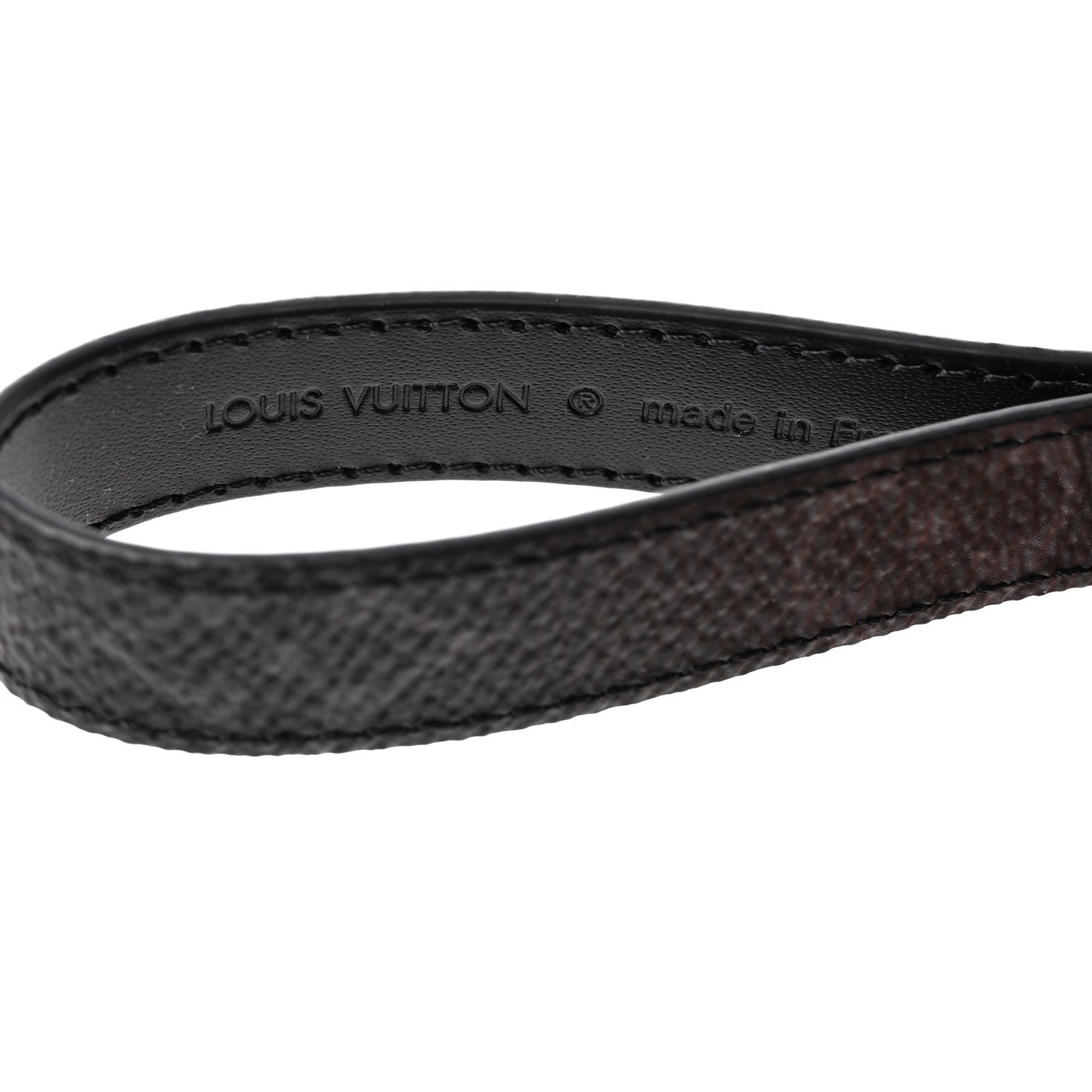 Louis Vuitton Monogram Eclipse Dragonne Bag Charm Key Holder 3 of 5
