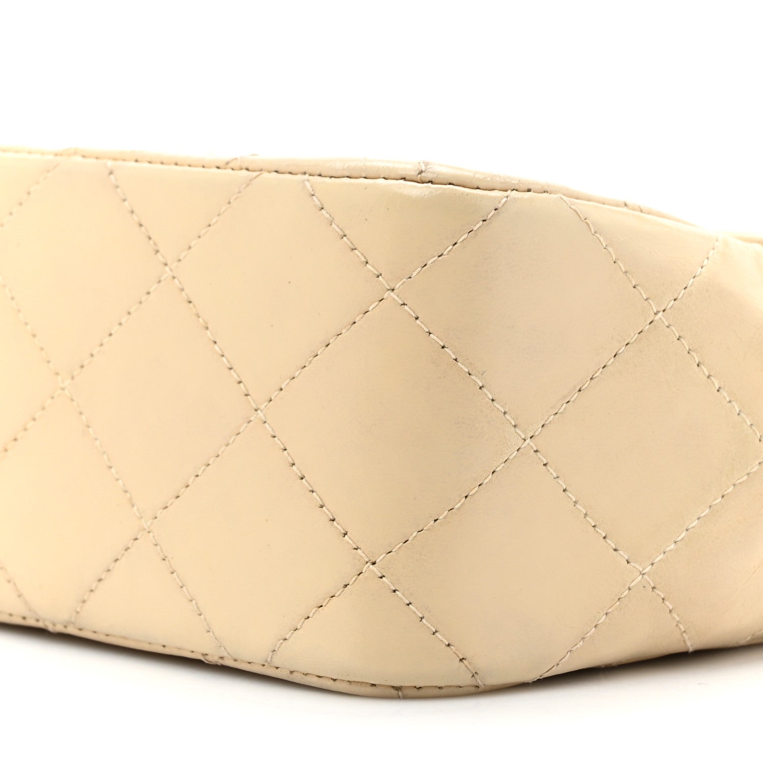 Chanel Lambskin Quilted Small Single Flap Beige 9 of 17
