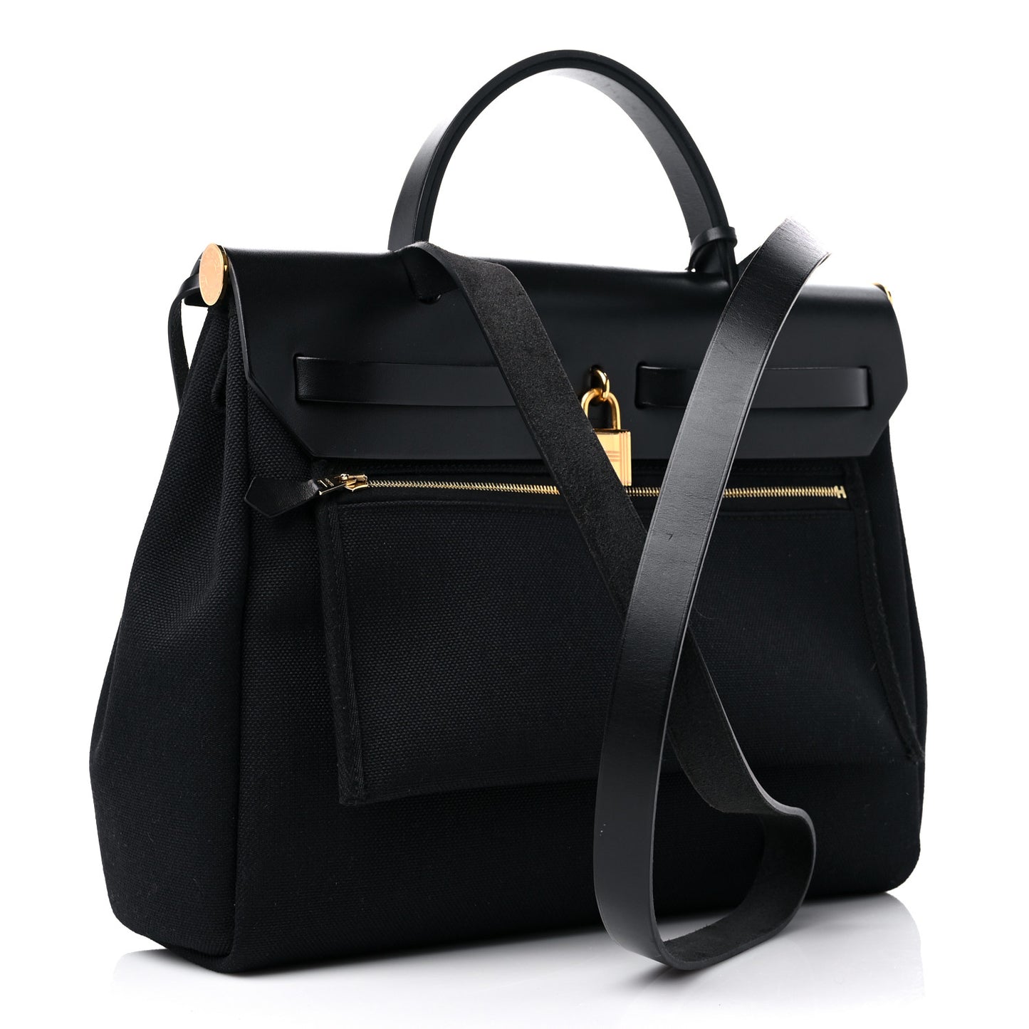 Military Toile Vache Hunter Herbag Zip PM 31 Black