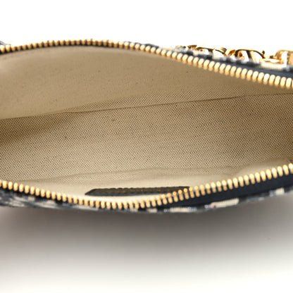 Christian Dior Oblique CD Lounge Bag Blue 5 of 9