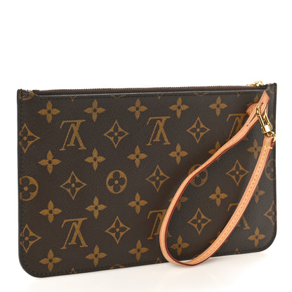 Louis Vuitton Monogram Neverfull MM GM Pochette 3 of 10