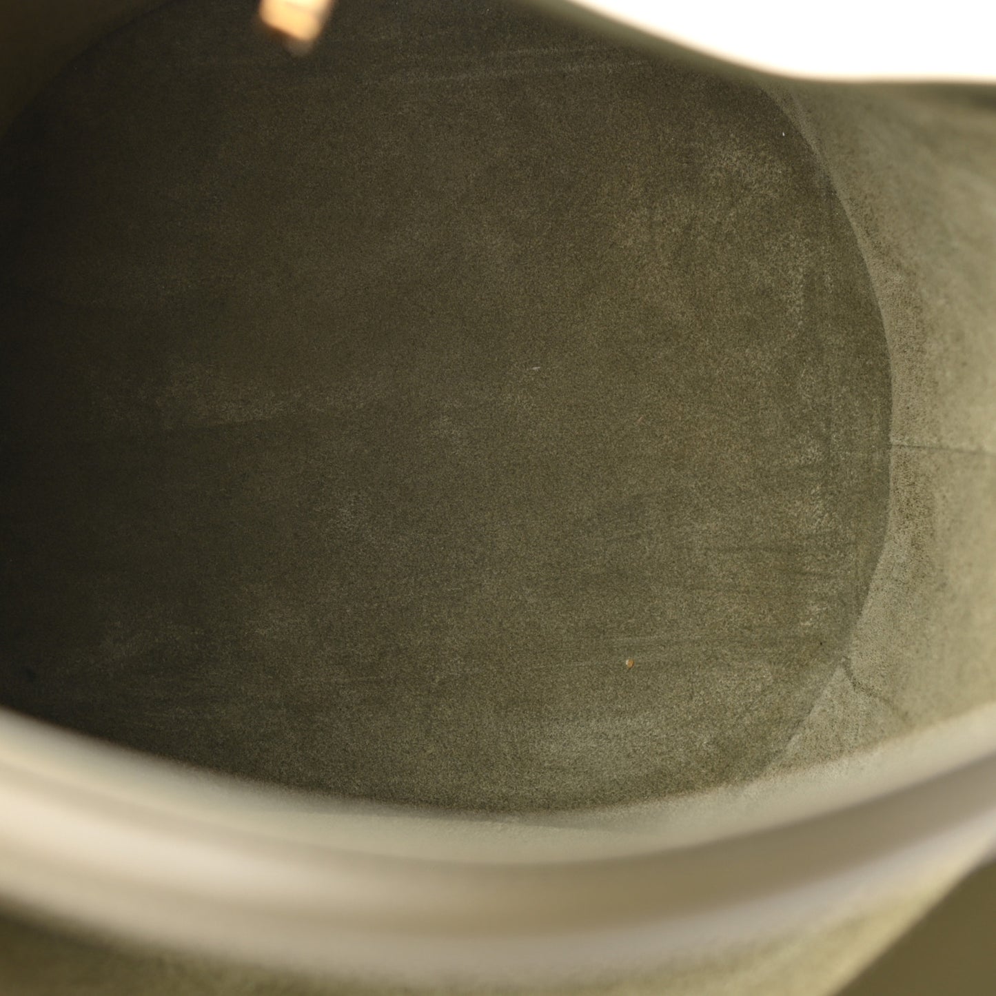 Smooth Calfskin Bucket 16 Bag Dark Olive