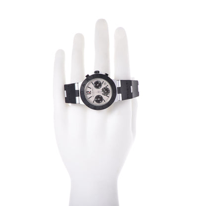Bulgari Aluminum Rubber 38mm Diagono Chronograph Automatic Watch 2 of 11