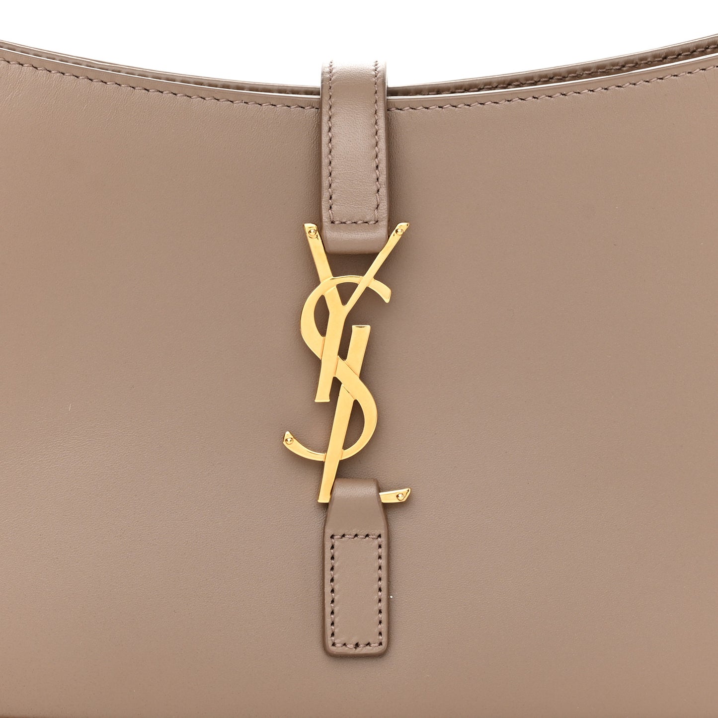 Smooth Calfskin Le 5 A 7 Hobo Taupe