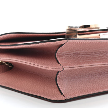 Gucci Dollar Calfskin Small Interlocking G Shoulder Bag Soft Pink 8 of 9