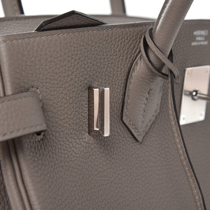 Hermes Togo Birkin 30 Gris Asphalte 23 of 33