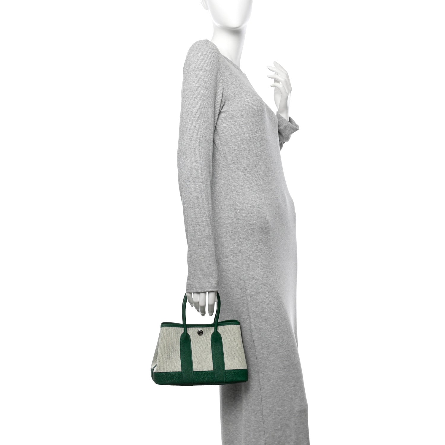Hermes H Viking Negonda Neo Garden 23 Ecru Vert Moyen 2 of 11
